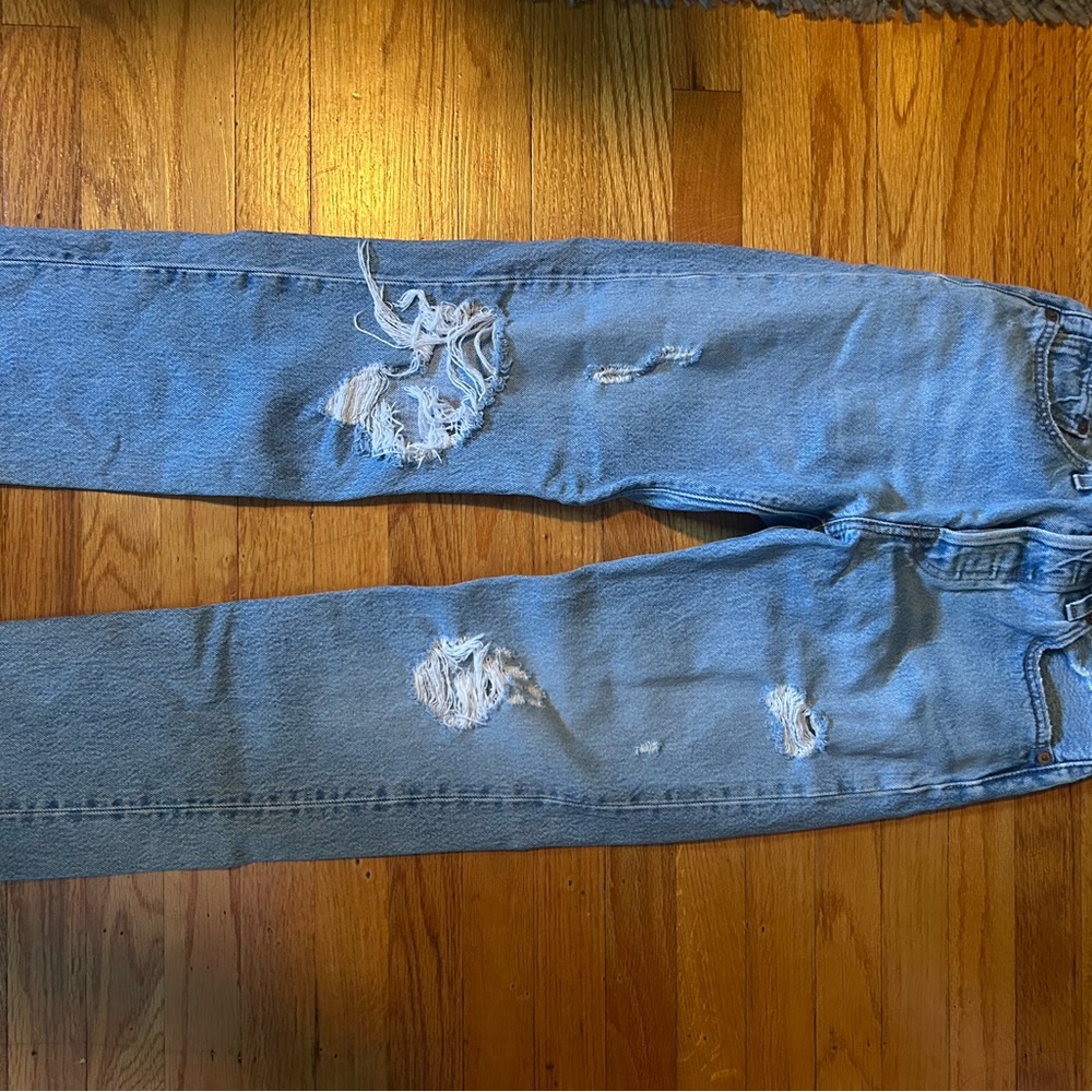 Levi's Light Blue Straight Leg Jeans